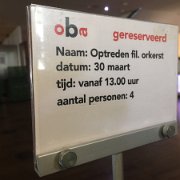 KSD2017-Lunchreservering voor NedPhO GO in Centrale OBA!